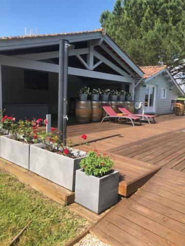Gite Les Pins Perdus Saint-Ciers-d'Abzac Bagian luar foto